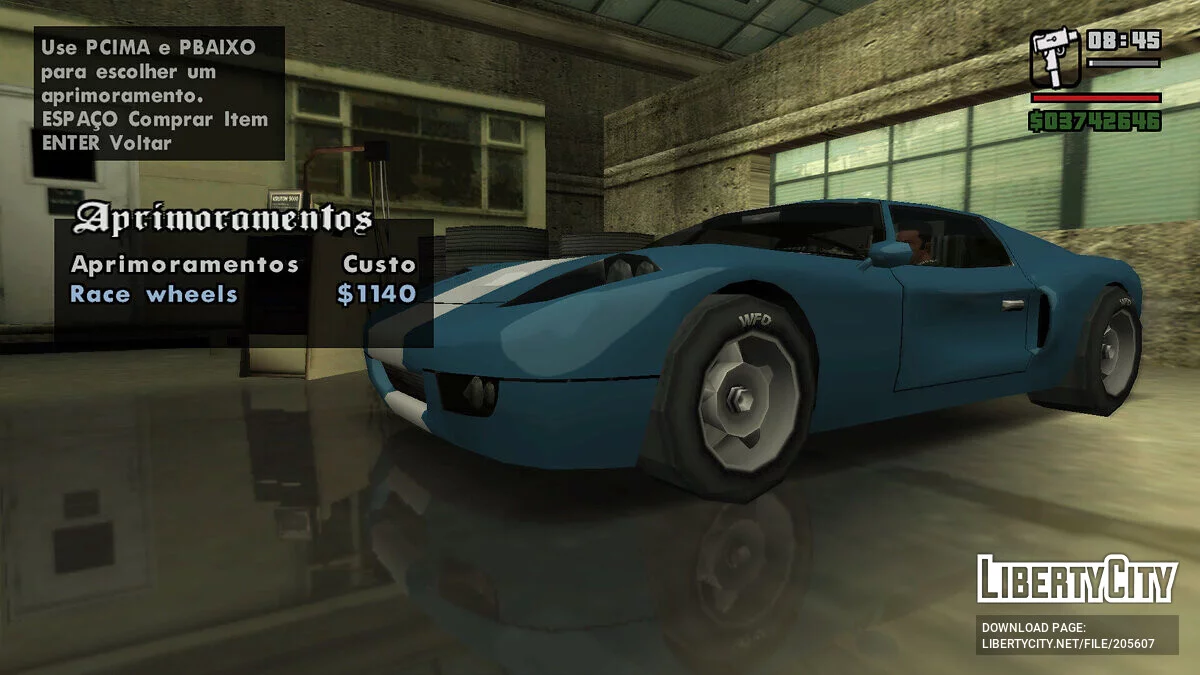 Transfender Racing Tires / GTA San Andreas