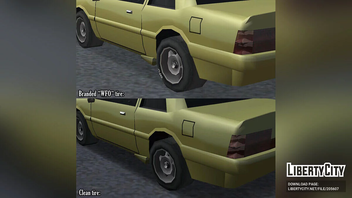 Transfender Racing Tires / GTA San Andreas