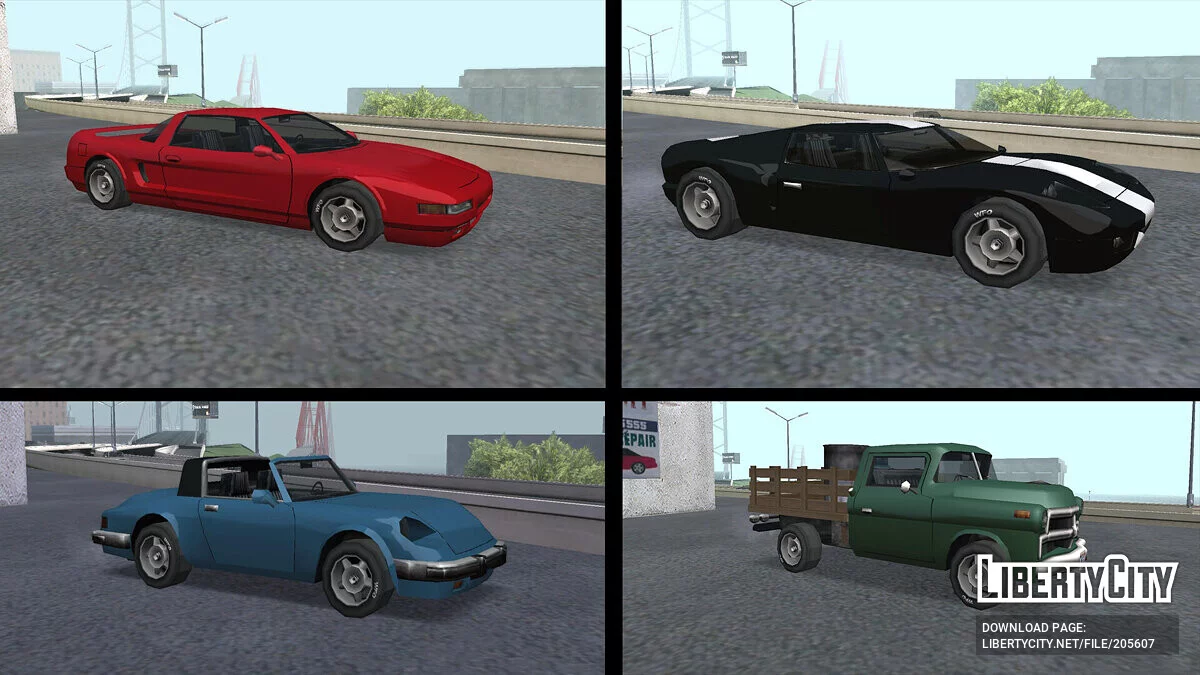 Transfender Racing Tires / GTA San Andreas