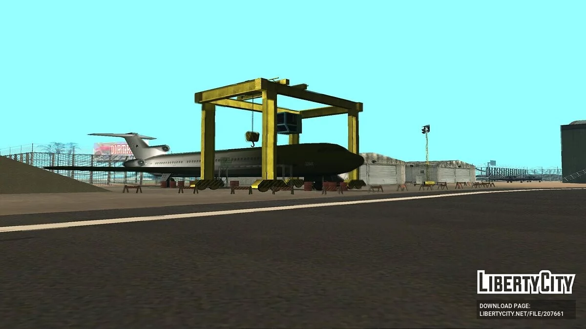 Авіа ремонт в аеропорту Las Venturas / GTA San Andreas