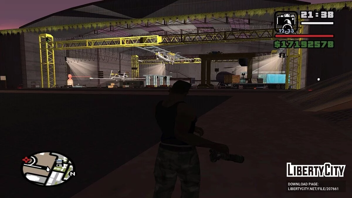 Авіа ремонт в аеропорту Las Venturas / GTA San Andreas