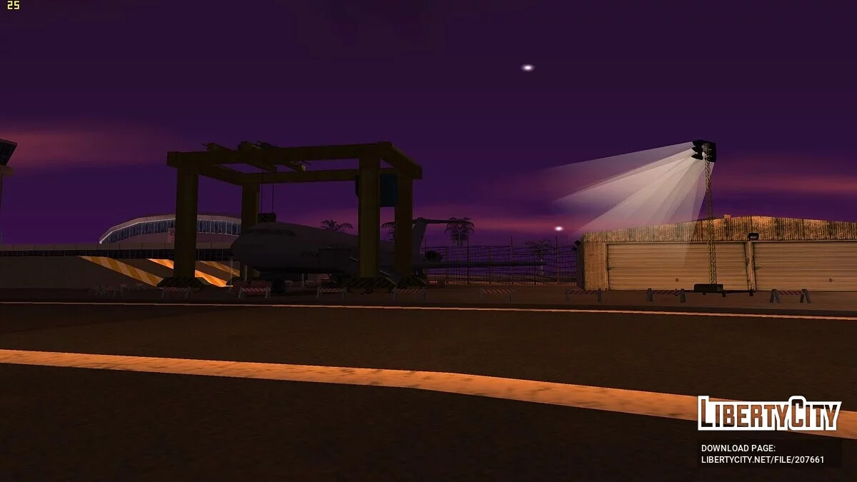 Авіа ремонт в аеропорту Las Venturas / GTA San Andreas