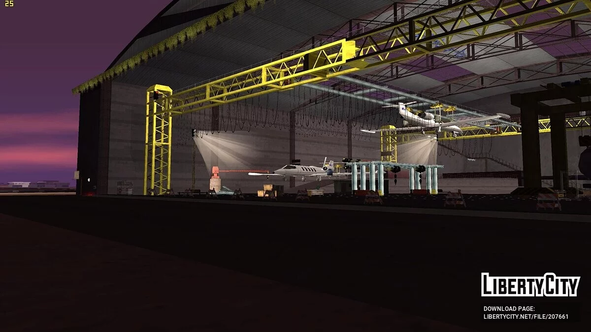 Авіа ремонт в аеропорту Las Venturas / GTA San Andreas