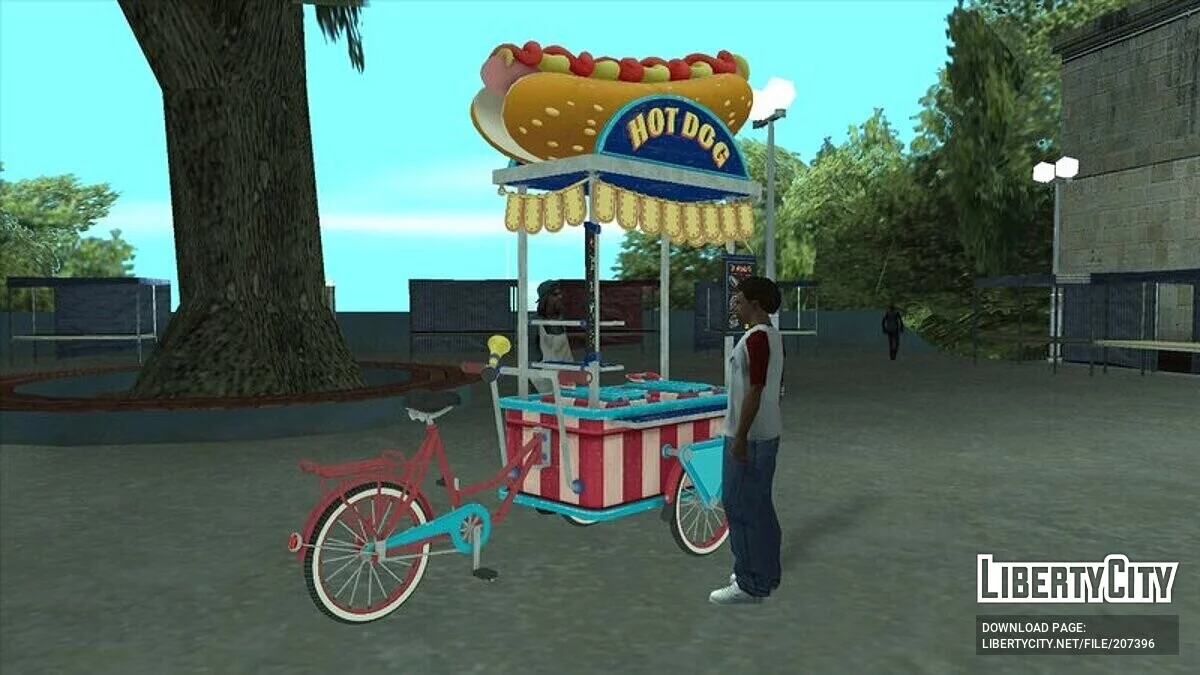 HotDog Bike / GTA San Andreas