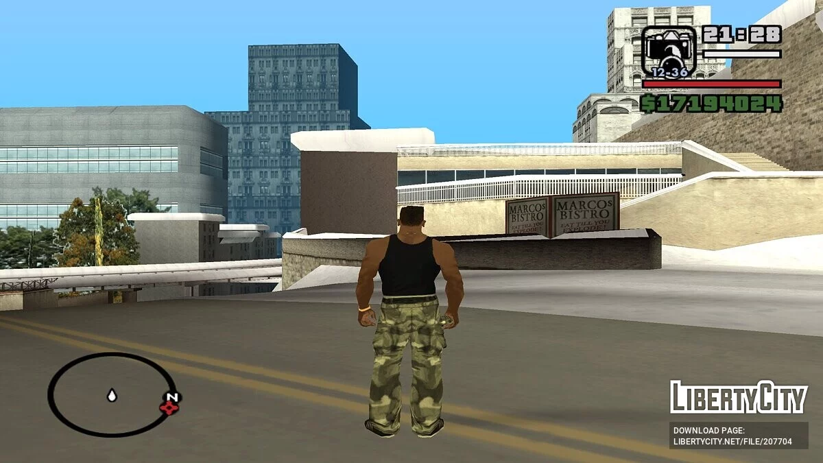 Liberty City в аеропорту Los Santos / GTA San Andreas