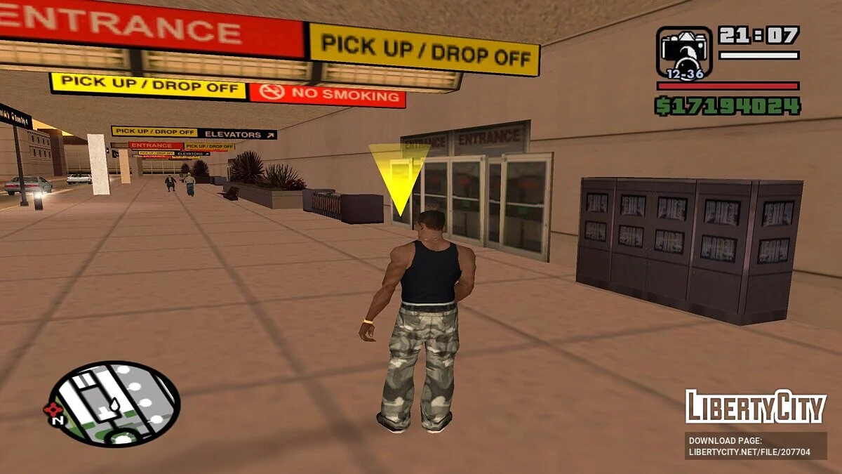 Liberty City в аеропорту Los Santos / GTA San Andreas