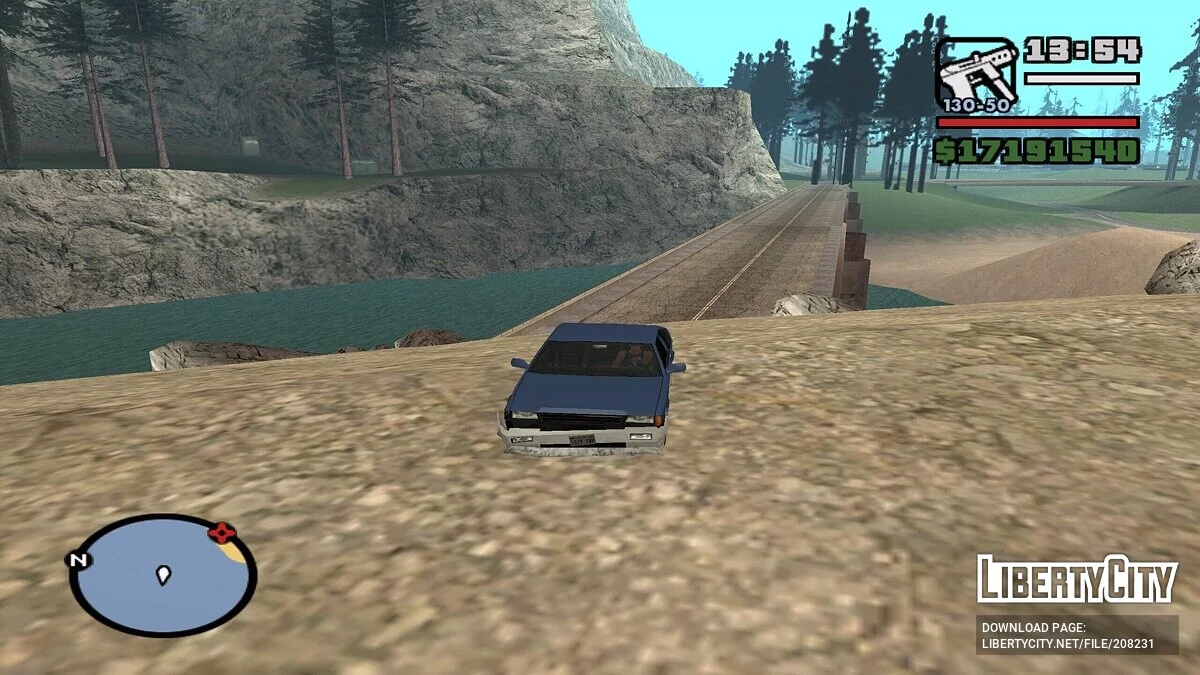 Nouvelle île de montagne / GTA San Andreas