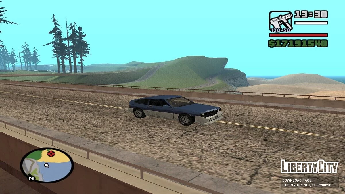 Nouvelle île de montagne / GTA San Andreas
