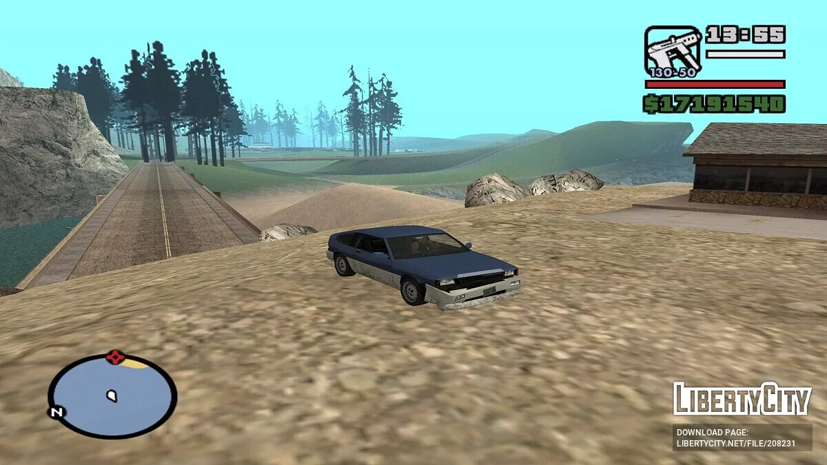 Nouvelle île de montagne / GTA San Andreas