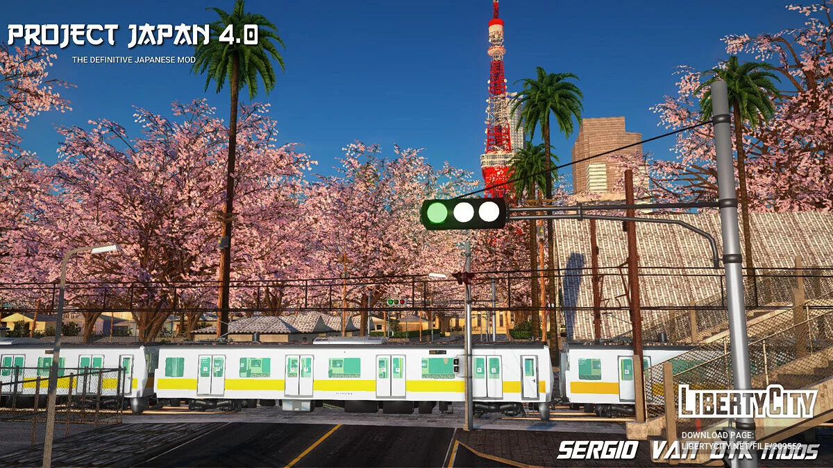 PROJECT JAPAN 4.0 - The Definitive Japanese Mod / GTA San Andreas