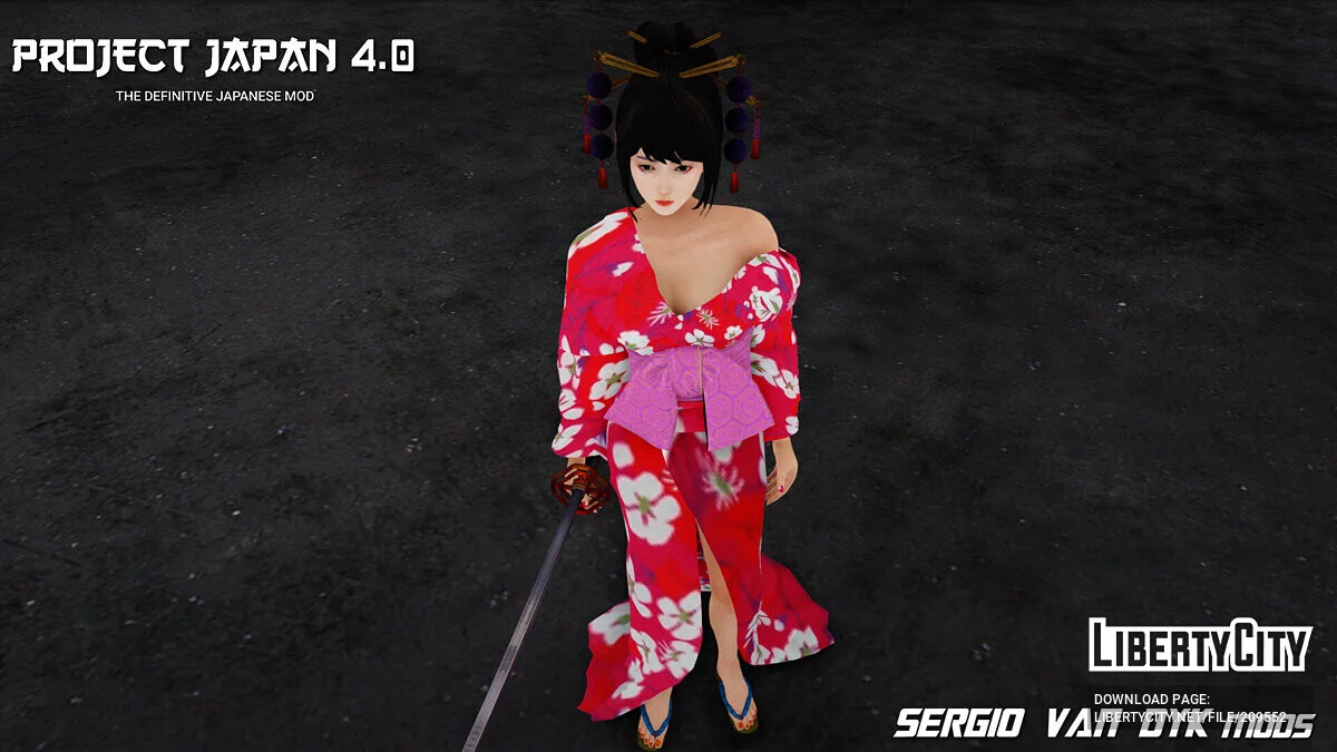 PROJECT JAPAN 4.0 - The Definitive Japanese Mod / GTA San Andreas