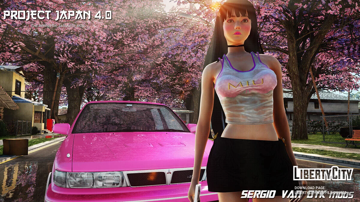 PROJECT JAPAN 4.0 - The Definitive Japanese Mod / GTA San Andreas