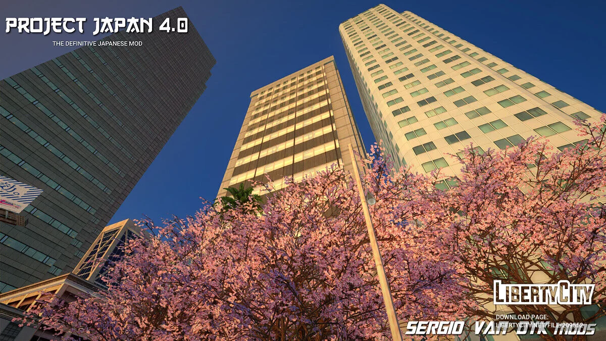 PROJECT JAPAN 4.0 - The Definitive Japanese Mod / GTA San Andreas