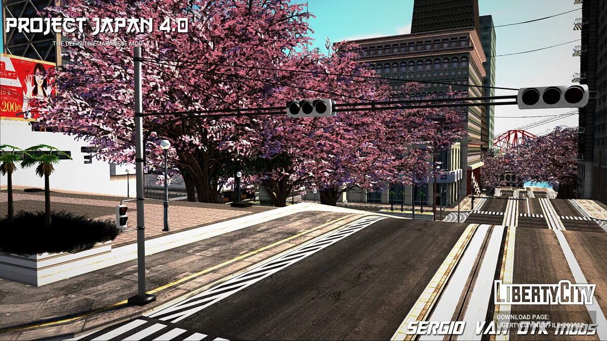 PROJECT JAPAN 4.0 - The Definitive Japanese Mod / GTA San Andreas