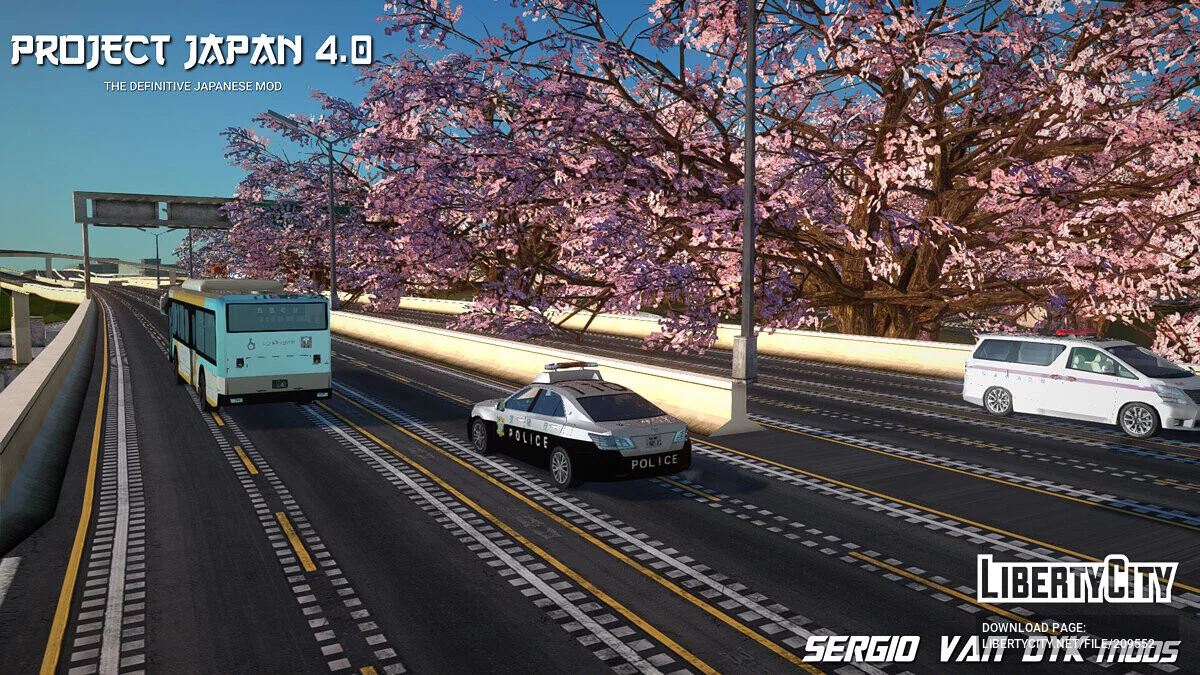 PROJECT JAPAN 4.0 - The Definitive Japanese Mod / GTA San Andreas