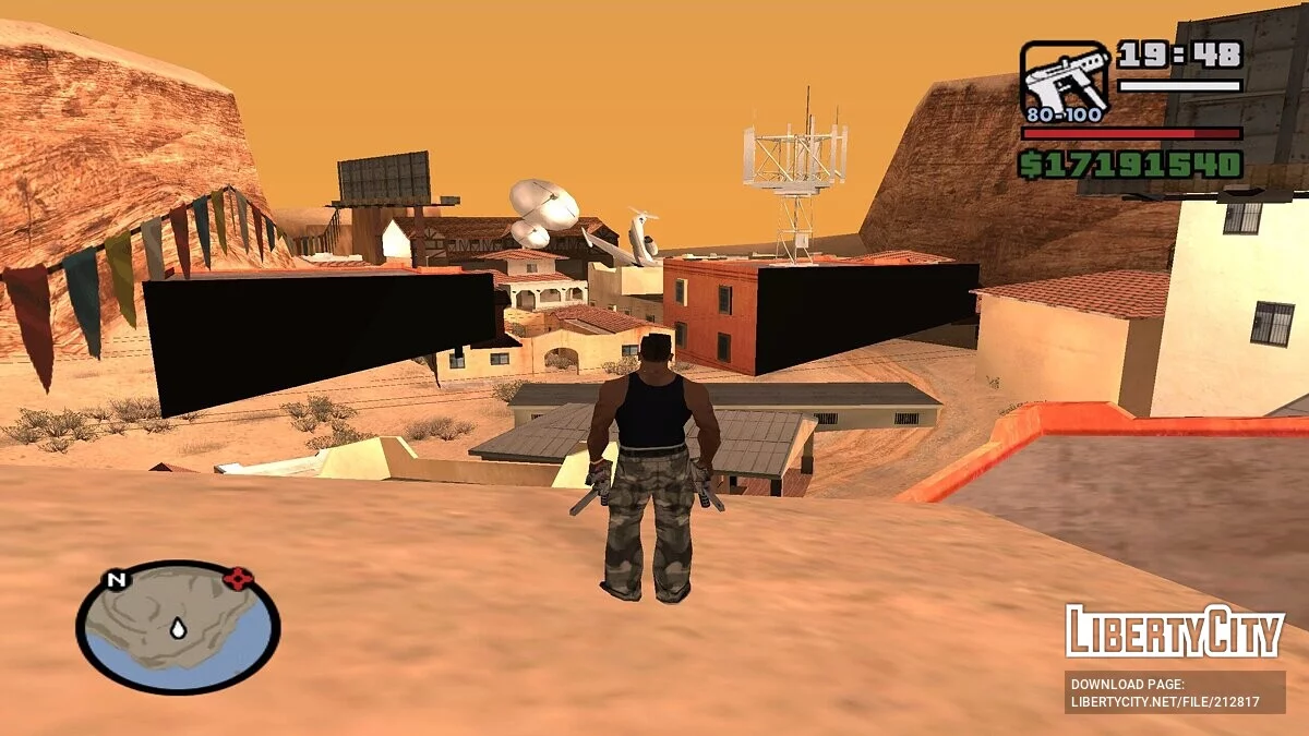 Селище в пустелі / GTA San Andreas