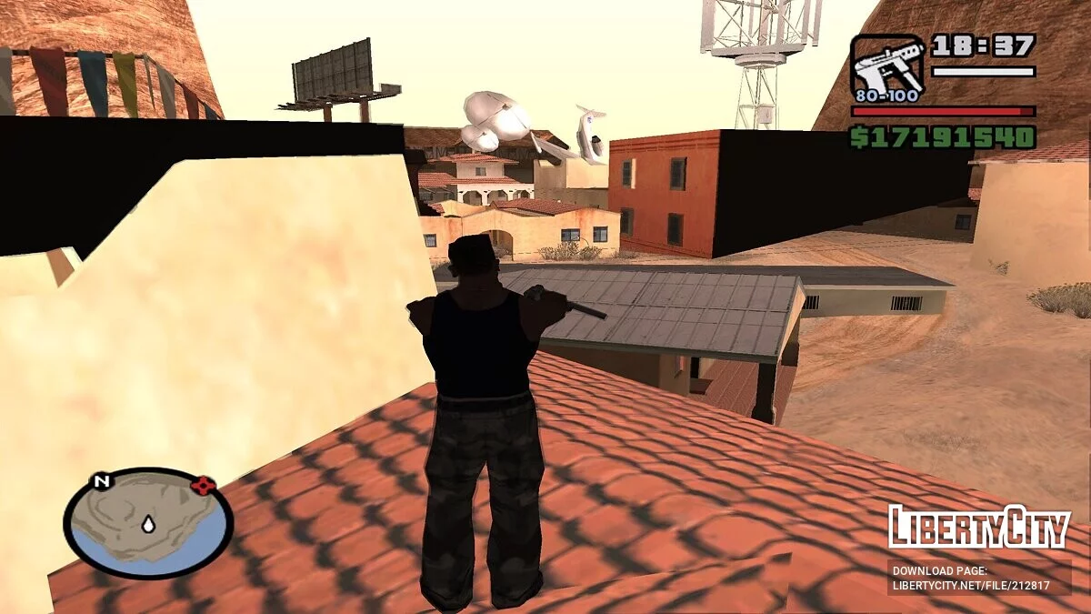 Селище в пустелі / GTA San Andreas