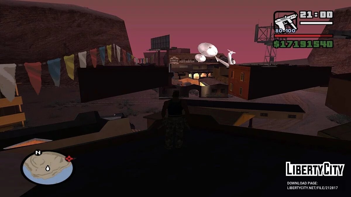 Селище в пустелі / GTA San Andreas