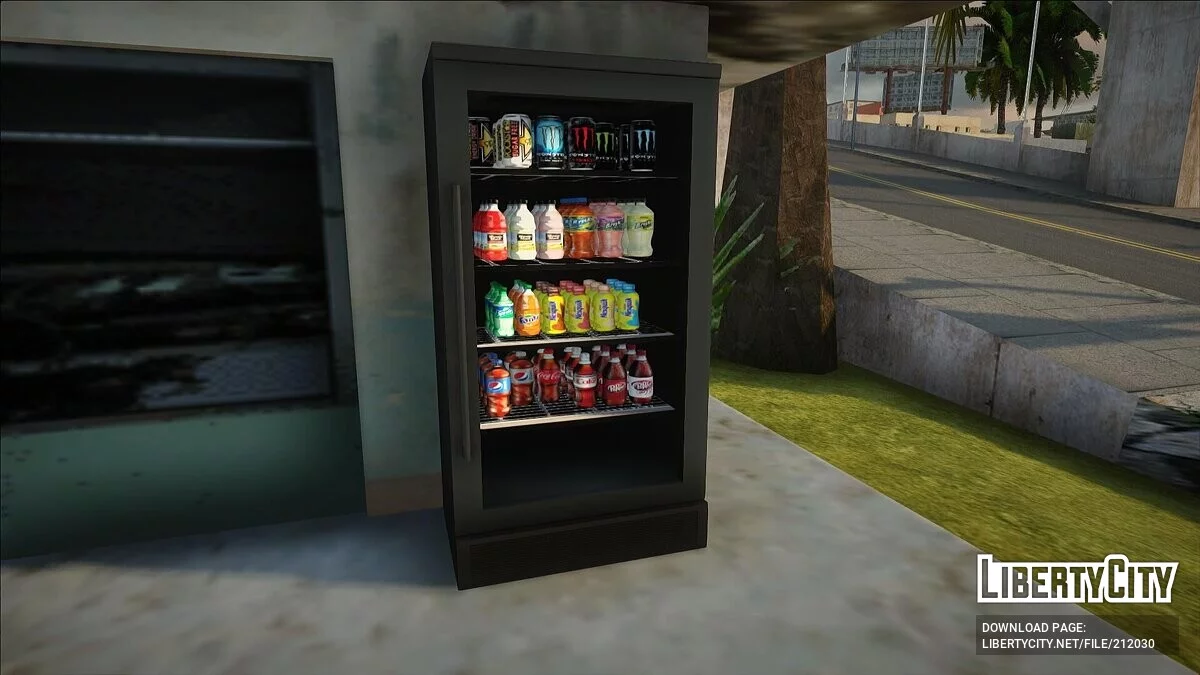 Nouveau distributeur de boissons / GTA San Andreas