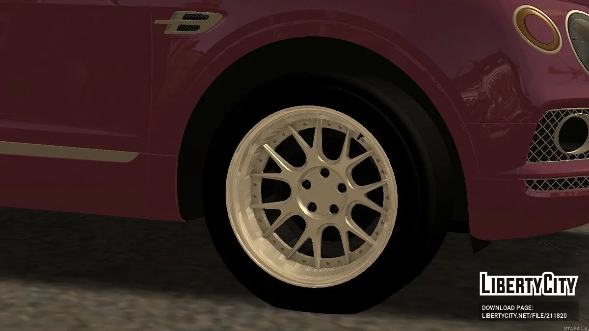 Zestaw felg 3DSM / GTA San Andreas