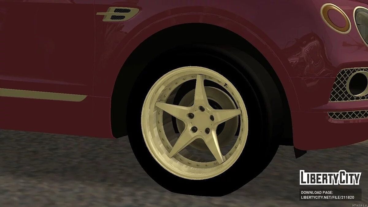 Zestaw felg 3DSM / GTA San Andreas
