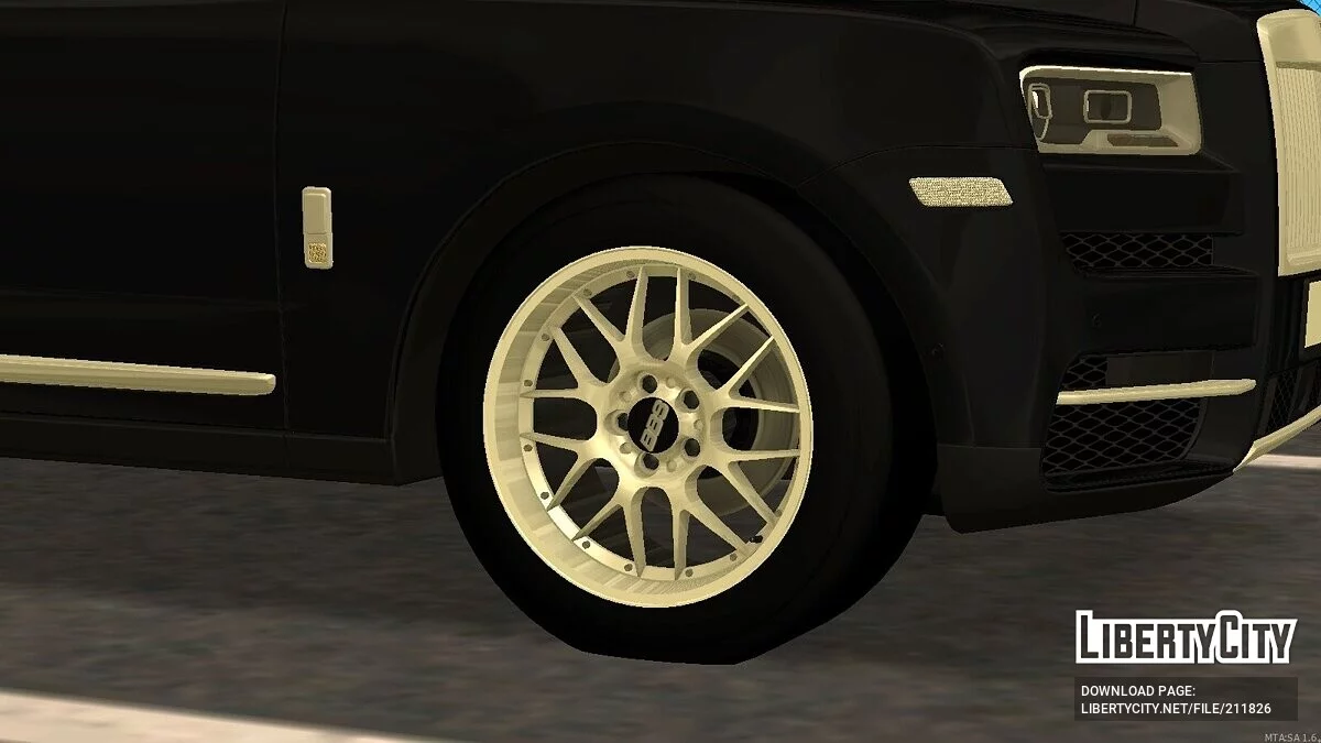 Zestaw felg BBS / GTA San Andreas