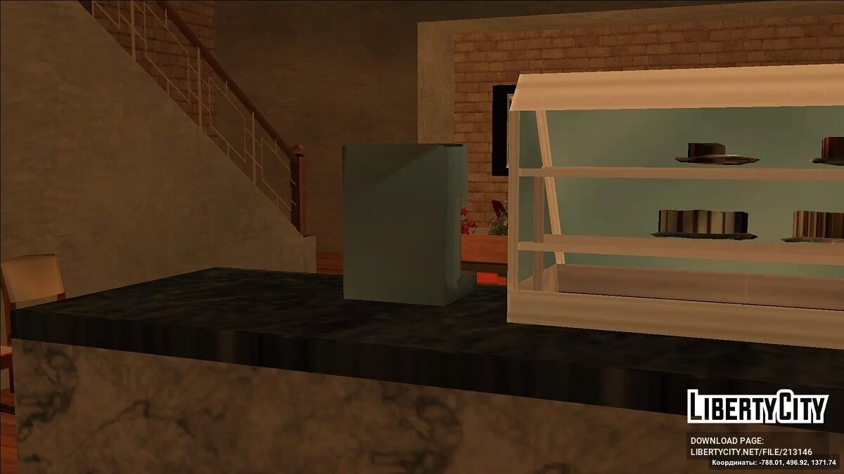 Möbel- und Interieurkorrekturen / GTA San Andreas