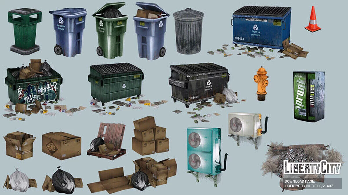 Oyundaki Yeni Nesneler / GTA San Andreas