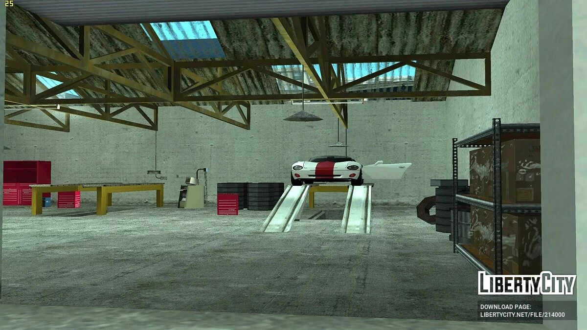 多尔蒂的开放式车库 / GTA San Andreas