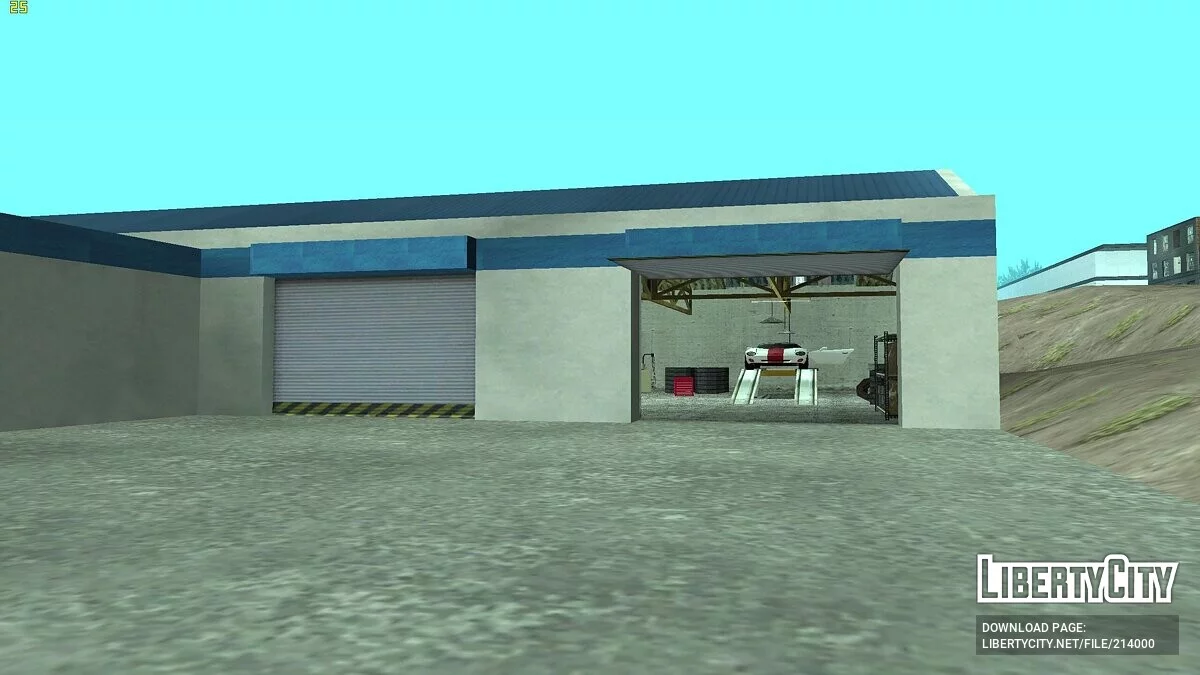 多尔蒂的开放式车库 / GTA San Andreas