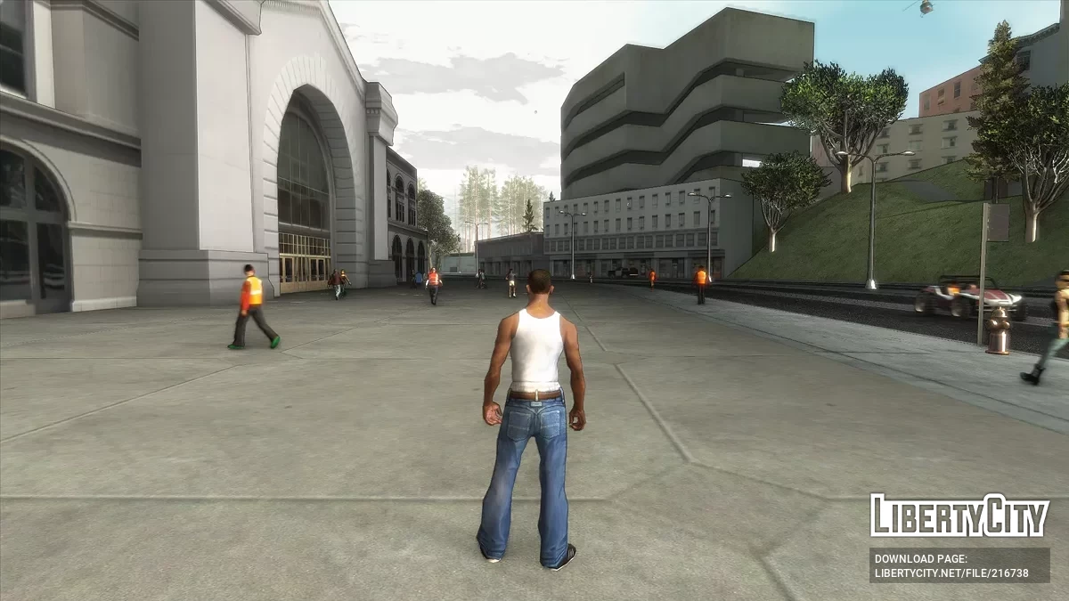 ReShade Preset like Comics / GTA San Andreas