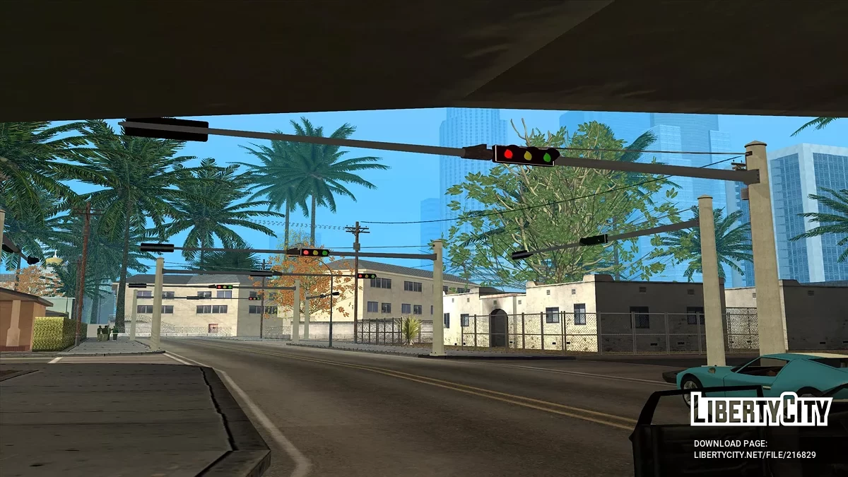 Покращене освітлення на вулицях / GTA San Andreas