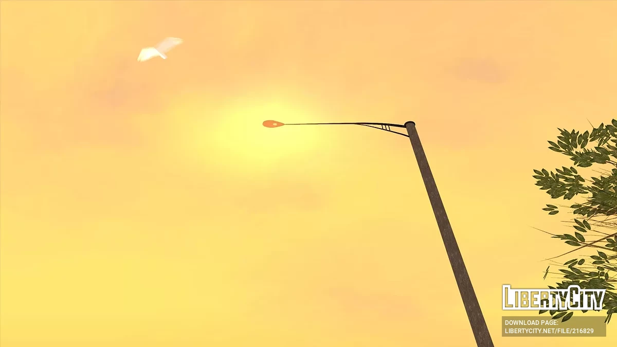 Покращене освітлення на вулицях / GTA San Andreas
