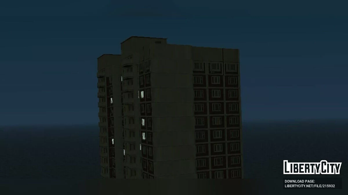 Багатоповерхівка серії КОПЕ-85 (1985 р.) / GTA San Andreas