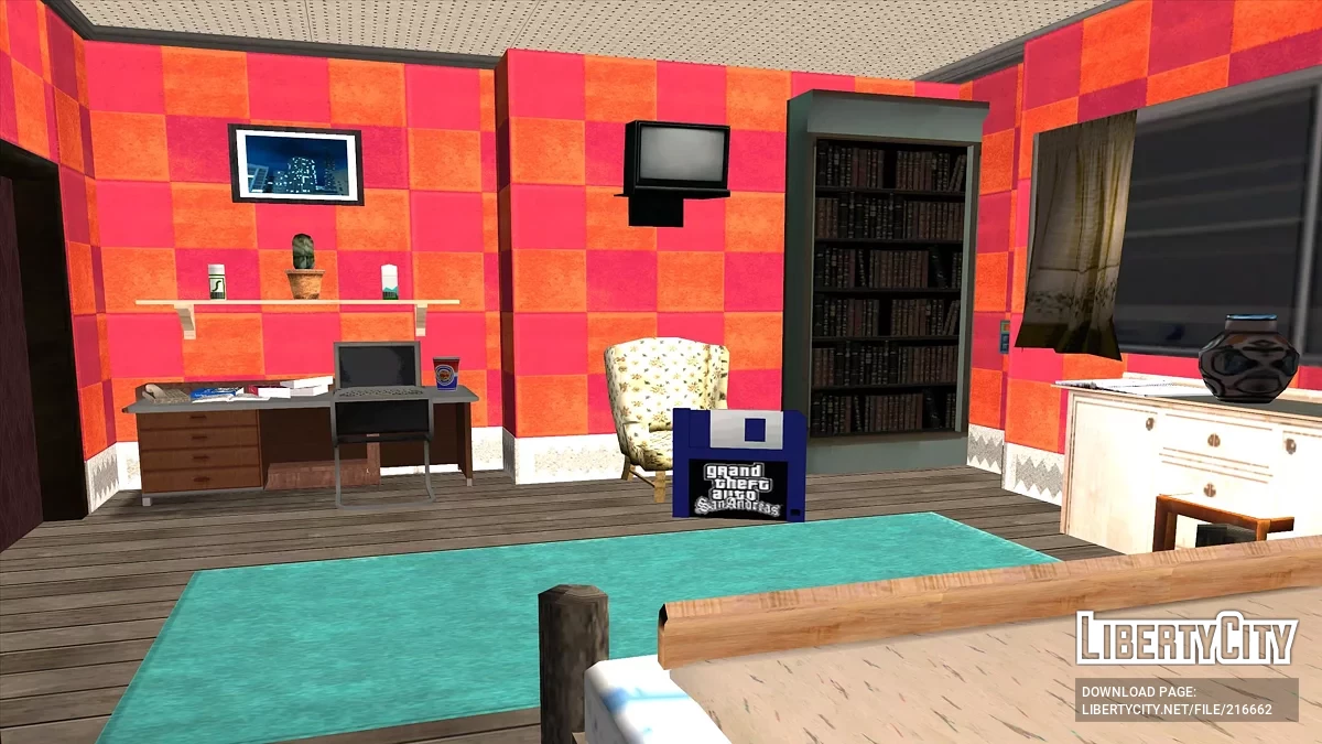 New interior of village houses / GTA San Andreas