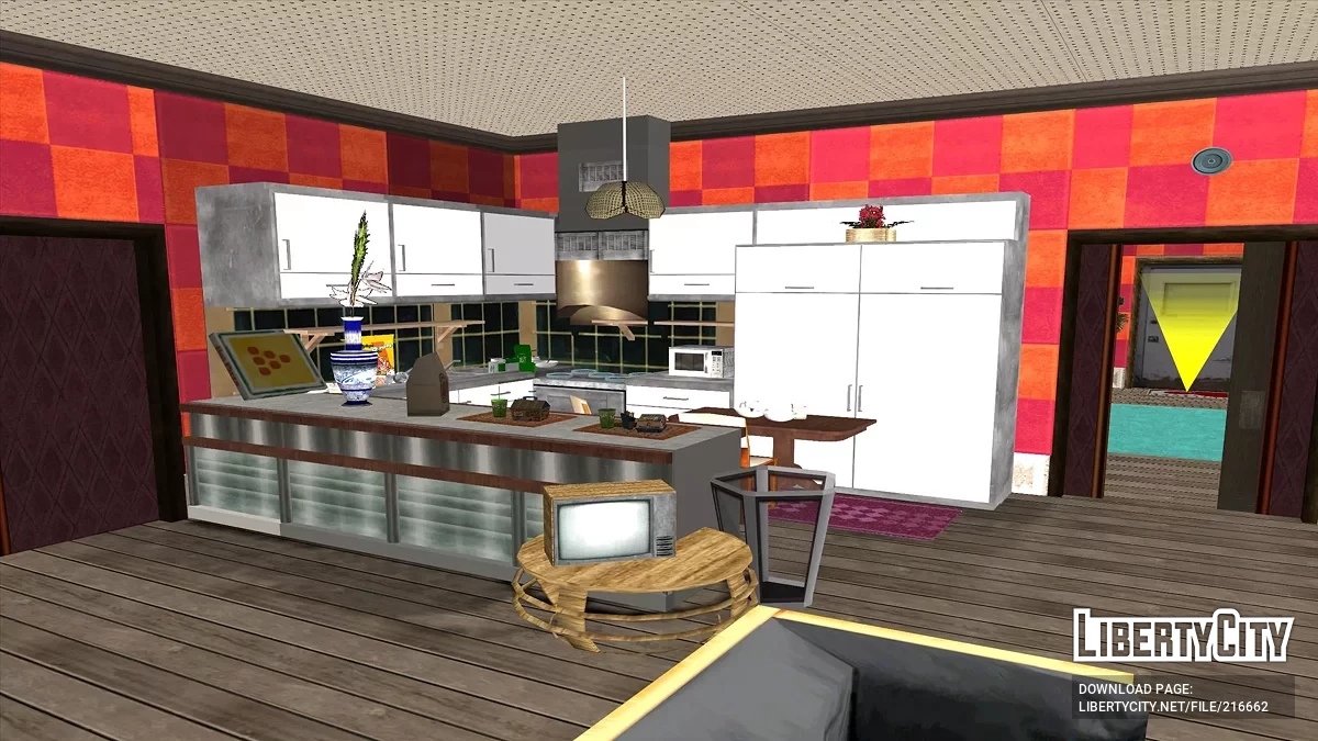 New interior of village houses / GTA San Andreas