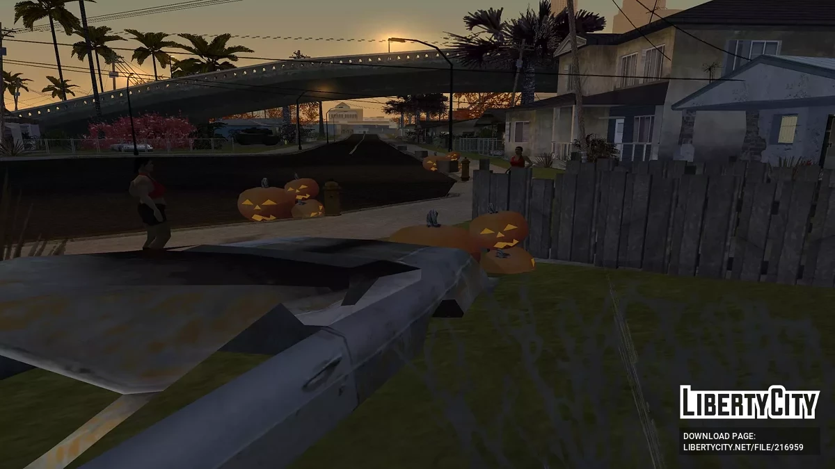Mod de Outono - Halloween (Dia de Todos os Santos) / GTA San Andreas