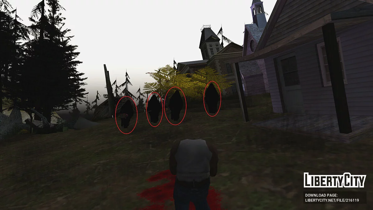 Klątwa posiadłości na obrzeżach San Andreas / GTA San Andreas