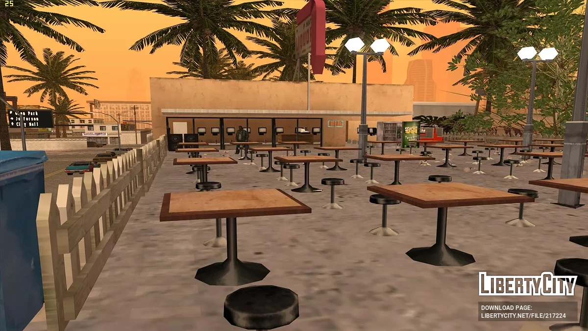 Cafetería de juegos / GTA San Andreas