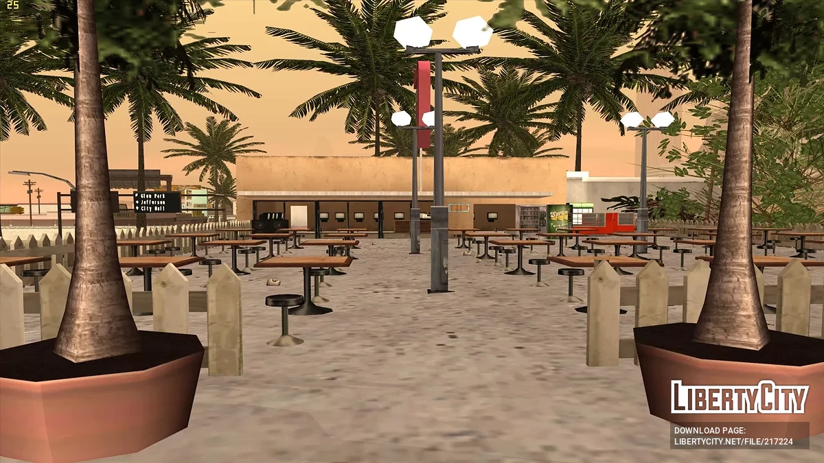 Cafetería de juegos / GTA San Andreas