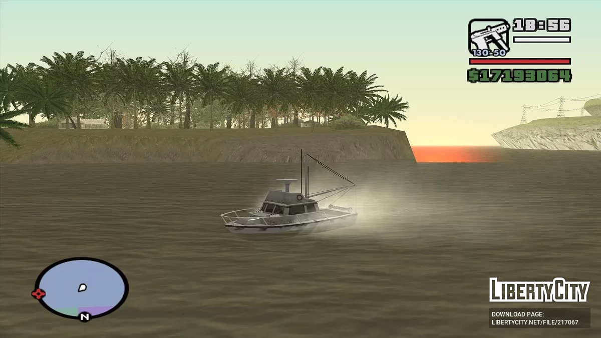 Острів усамітнення в окрузі Флінт / GTA San Andreas