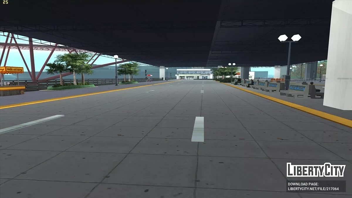 Novo terminal de ônibus em San Fierro / GTA San Andreas