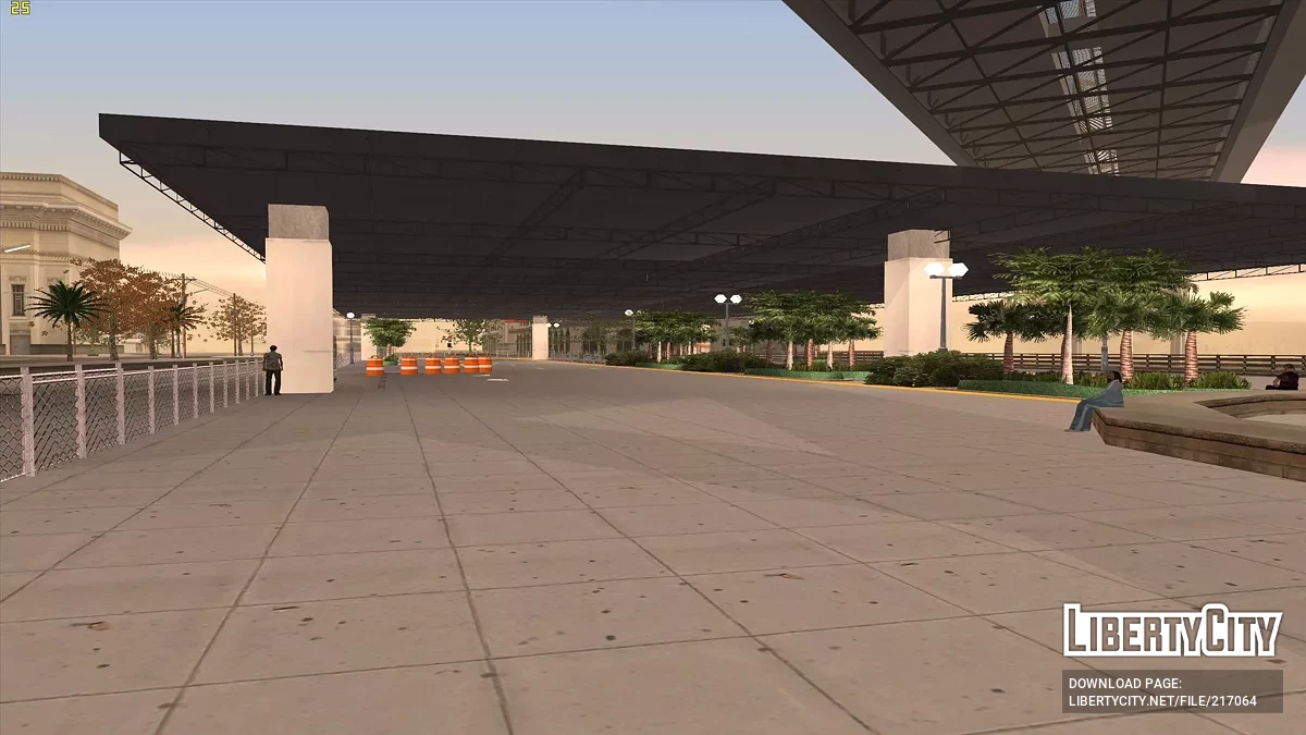 Novo terminal de ônibus em San Fierro / GTA San Andreas