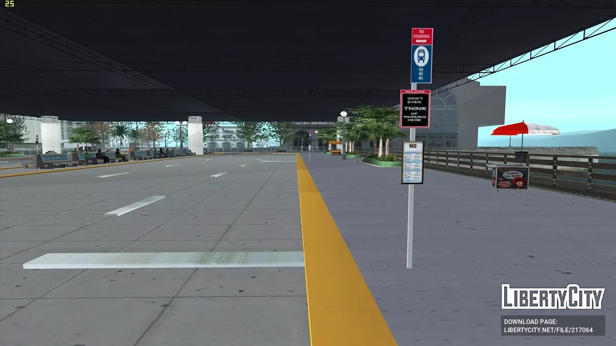 Novo terminal de ônibus em San Fierro / GTA San Andreas