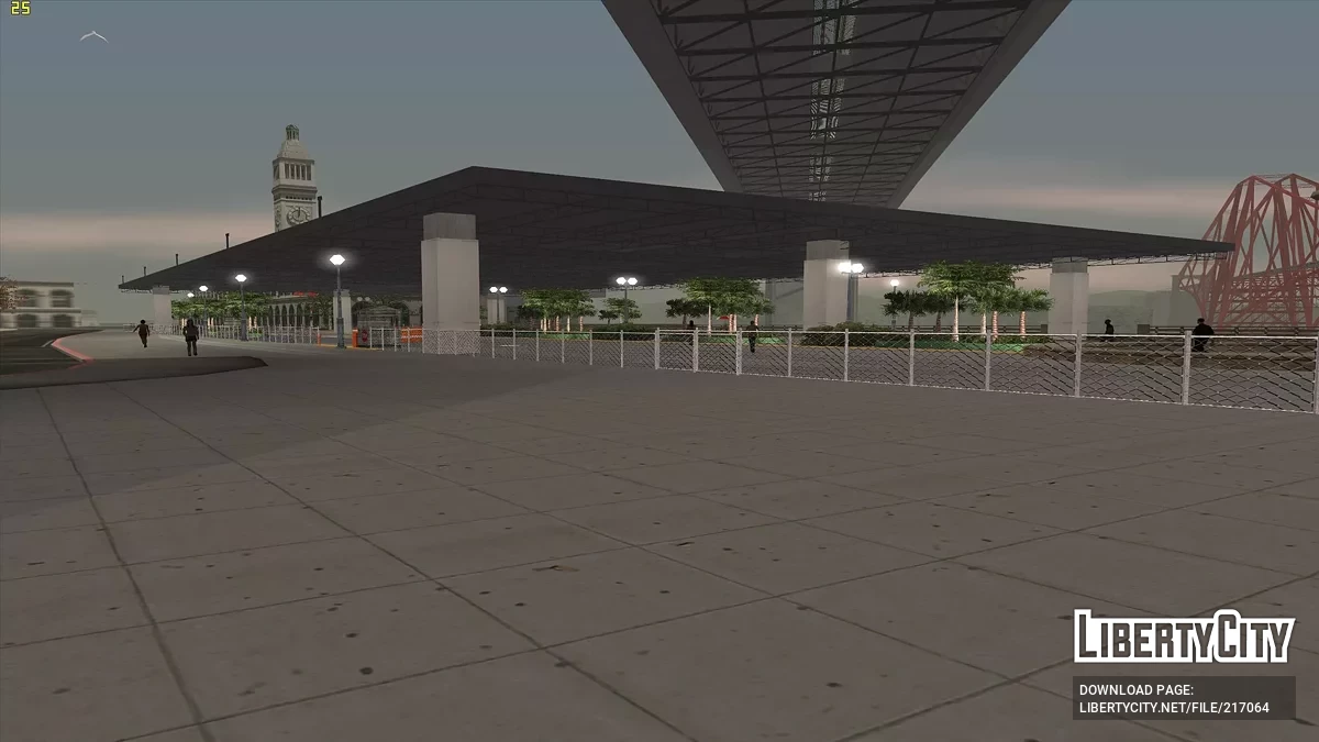 Novo terminal de ônibus em San Fierro / GTA San Andreas