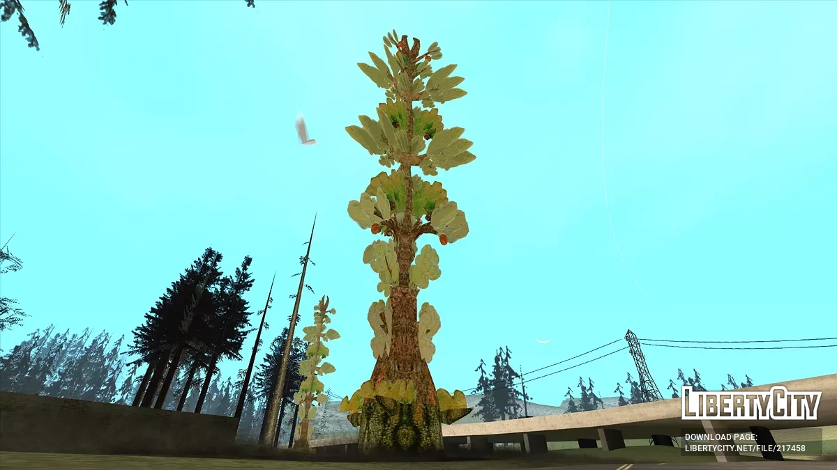 Високий-превисокий дуб з Вінні-Пуха / GTA San Andreas