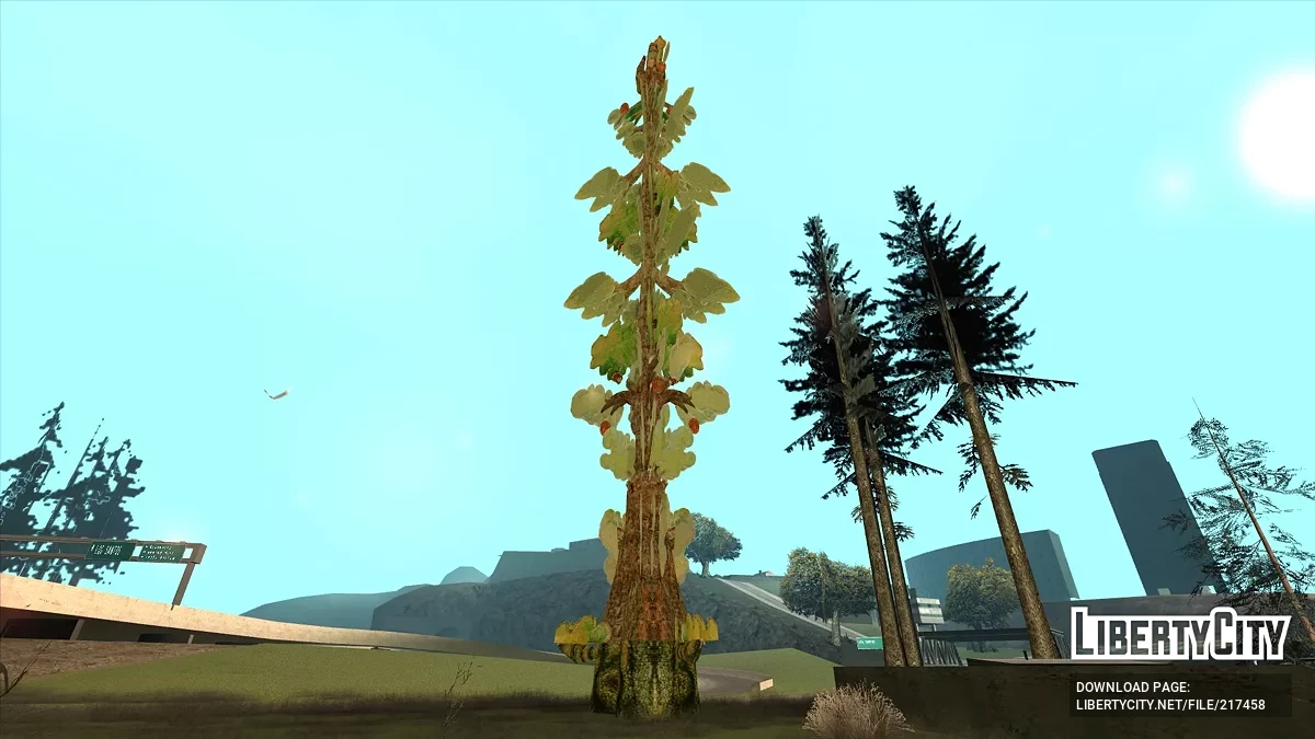 Високий-превисокий дуб з Вінні-Пуха / GTA San Andreas