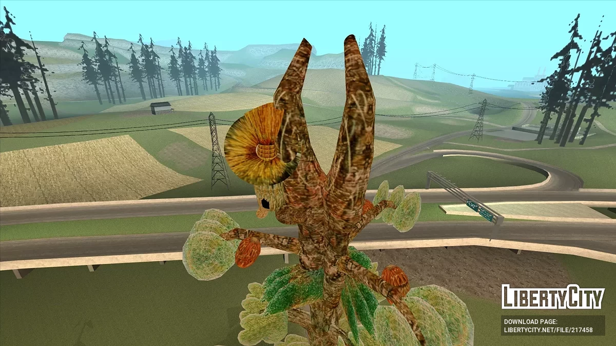 Високий-превисокий дуб з Вінні-Пуха / GTA San Andreas