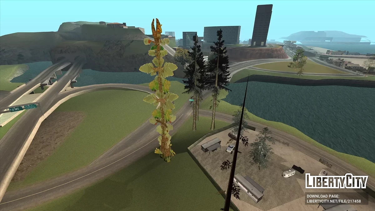 Високий-превисокий дуб з Вінні-Пуха / GTA San Andreas