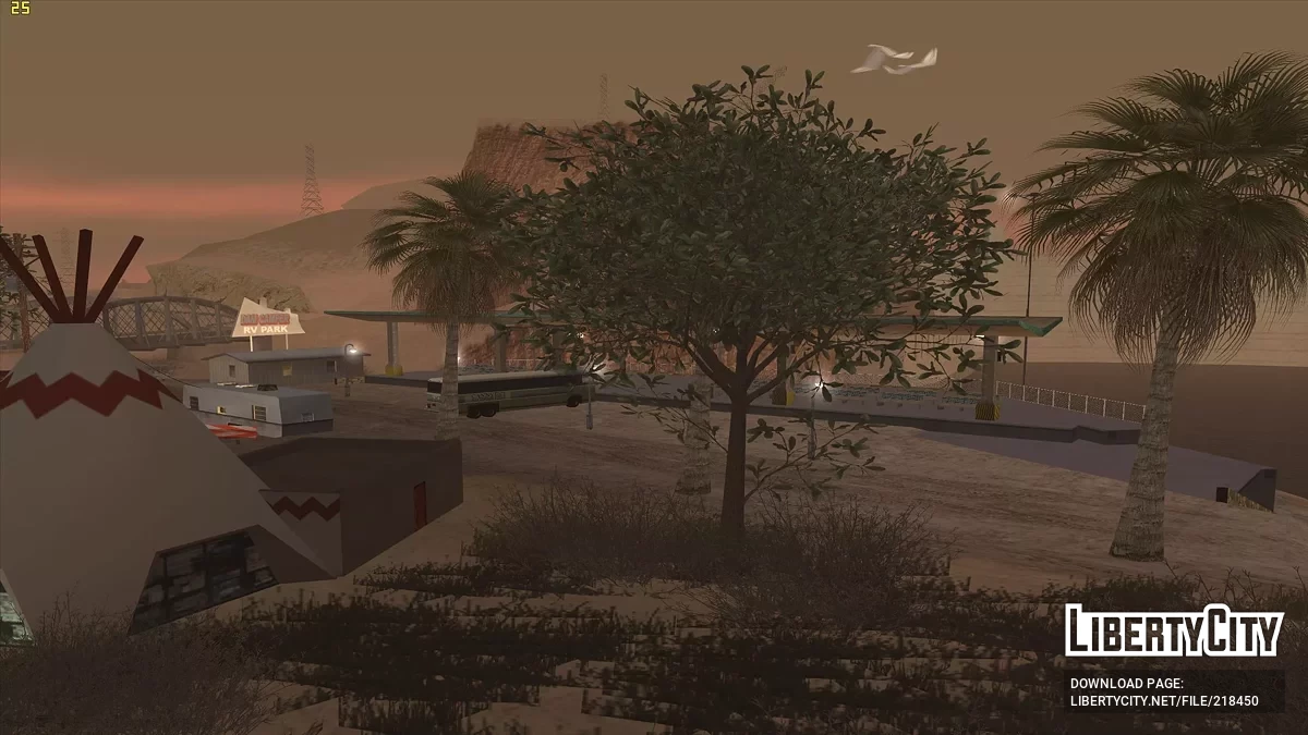 Terminal Bus di Las Barracas / GTA San Andreas
